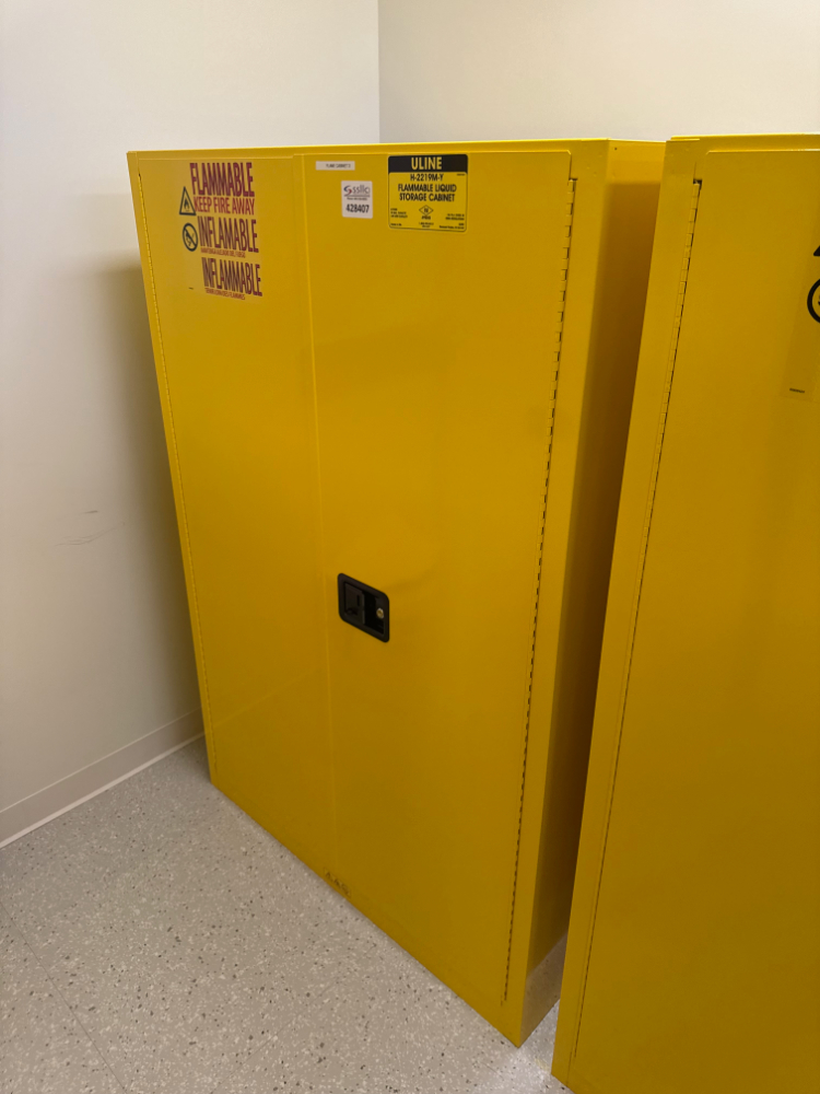 Image of ULINE 90 Gallon Flammable Liquid Storage Cabinet